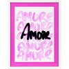 Lijst foto met acryl passe-partout - Amor Amor
