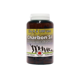 Charbon'Sil 180 żelków roślinnych 260mg
