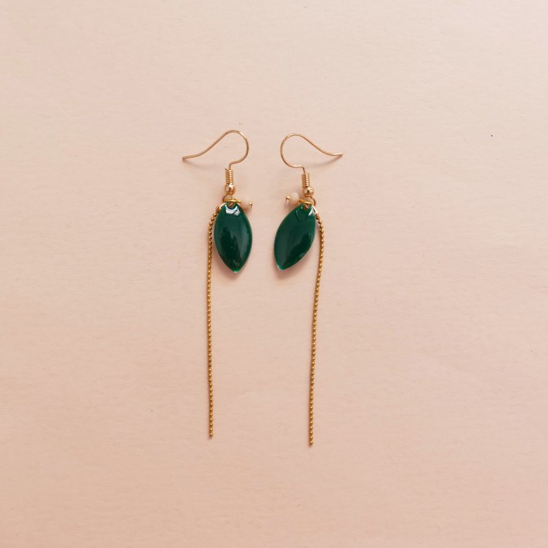 Emerald IRIS øreringe