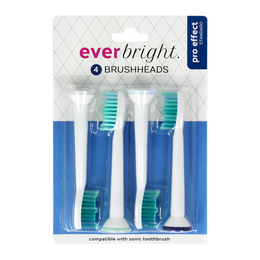 Têtes de brosse soniques standard Everbright Pro Effect - Paquet de 4