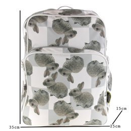 Mochila Conejitos Grises