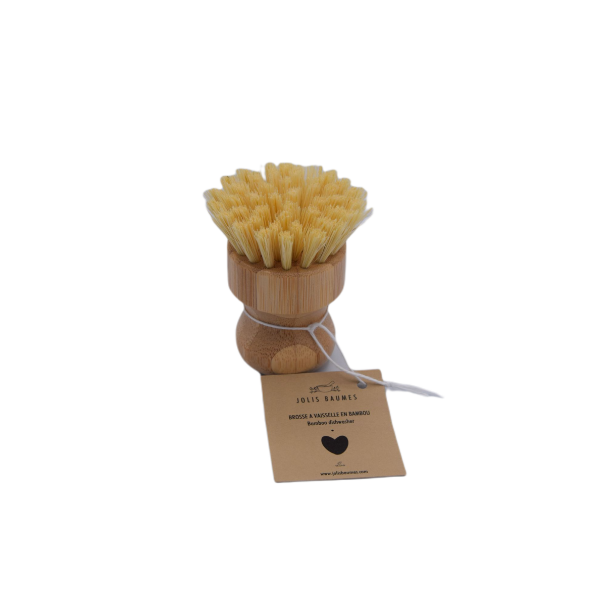 Bamboo dish brush