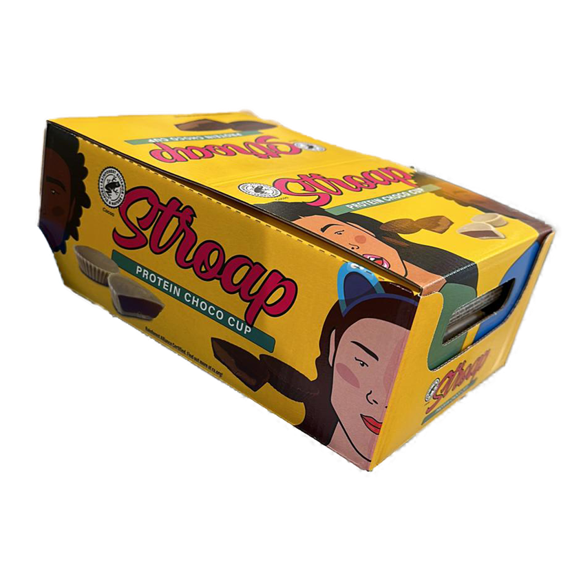 Eiwitarme koffie, witte chocoladebeker