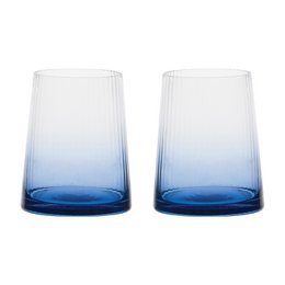 Set of 2 Empire Blue DOF Tumblers