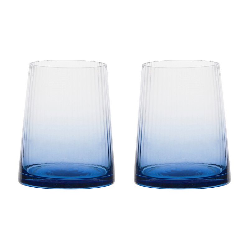 Set of 2 Empire Blue DOF Tumblers