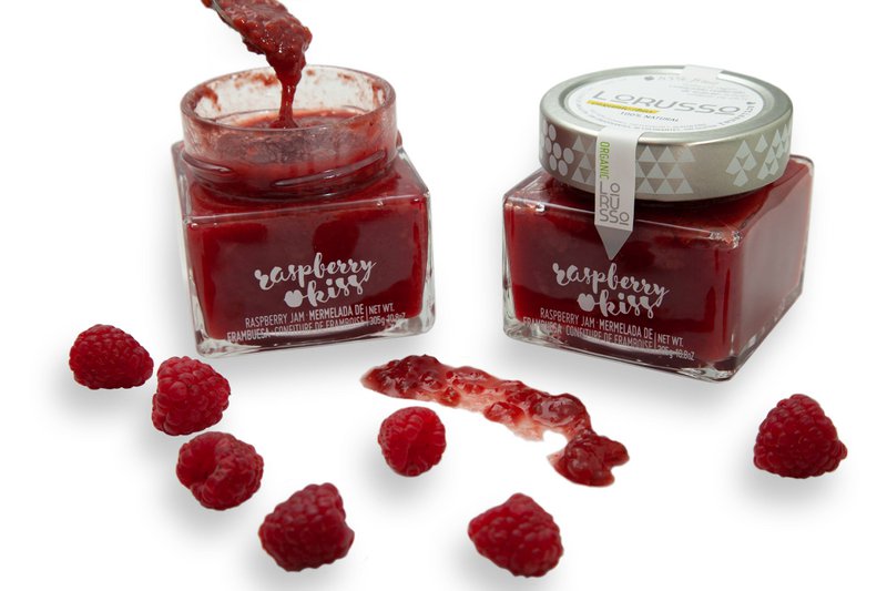 Bio Gourmet Raspberry Back avec 85% de fruits, 305g