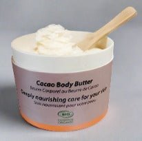 Organische cacao body butter 200 ml - 1 stuk - 100% gerecyclede papieren verpakking