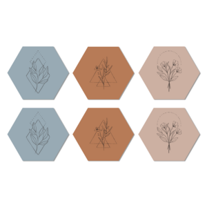 Coasters minimalistic