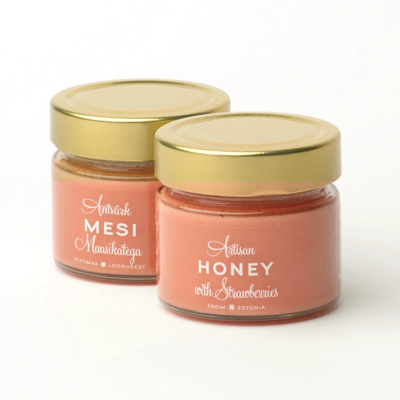Honey with Strawberries
