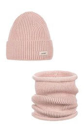 Hat and scarf with SESIL wool - BEIGE