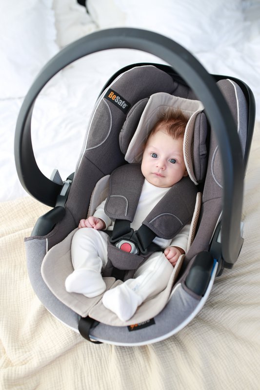 Linned anti-sweat-indsats/ foring til et babysæde