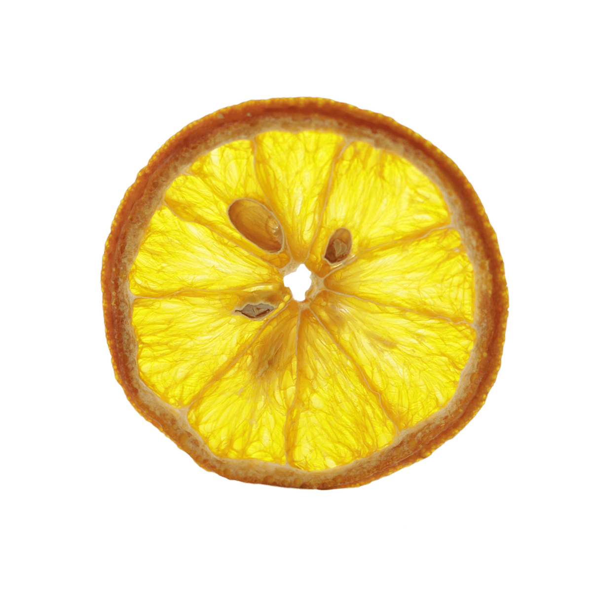 Getrocknete Orangenscheiben