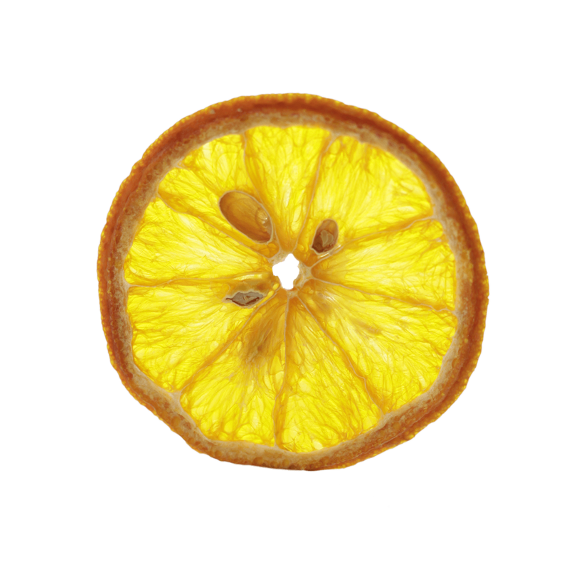 Dried orange slices