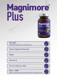 Magnimore Plus 120 | Magnesium tilskud