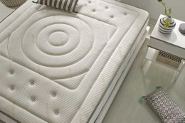Cashmere Premier  Viscosoft Mattress -White - Thickness: 27 cm - Moonia