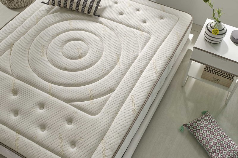 Cashmere Premier  Viscosoft Mattress -White - Thickness: 27 cm - Moonia