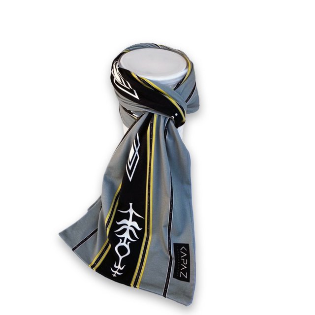 Foulard KAPAZ - Gris Tenun