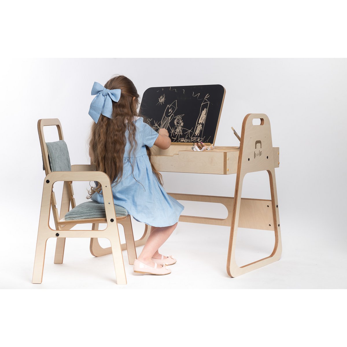 Tavolo d'arte per bambini regolabile Julle