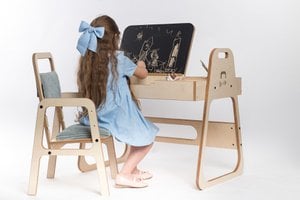 Adjustable Children Art Table Julle