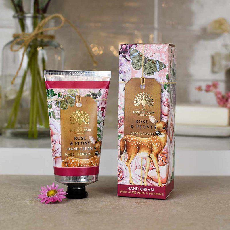 ENGLISH SOAP C° Hand Cream 75ml - Rose & Peony