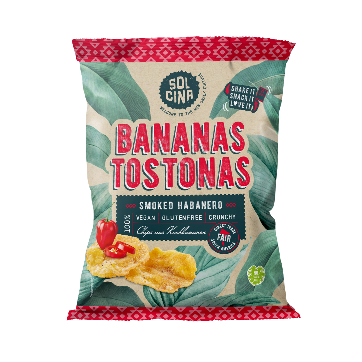 Bananer Tostonas - Røget Habanero