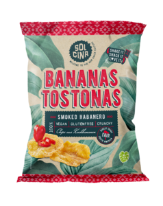 Bananen Tostonas - geräucherter Habanero
