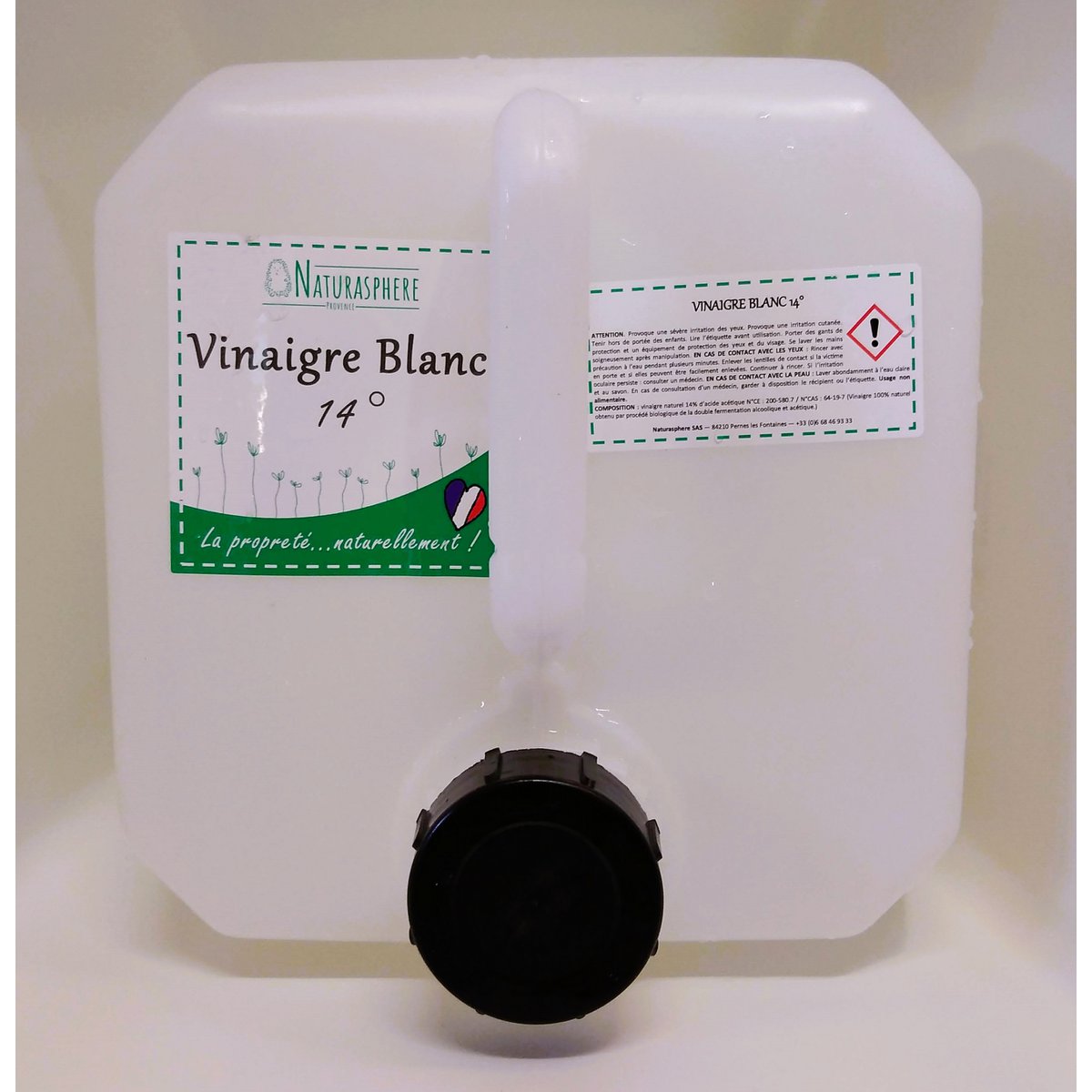White Vinegar 14° 20 kg can