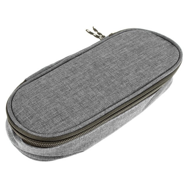 Astuccio Kangaroo con inserto grigio chiaro ca. 22x5x9 cm