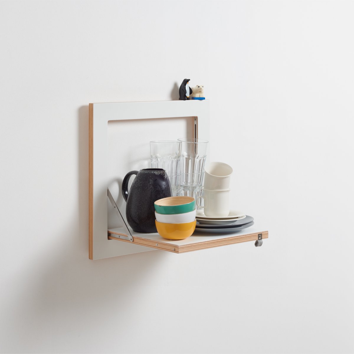 Fläpps Shelf 40x40-1 - White