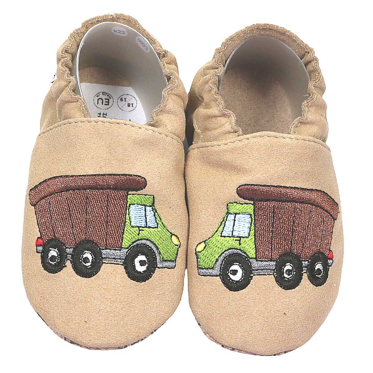 Scarpe per bambini RecyStep camion beige