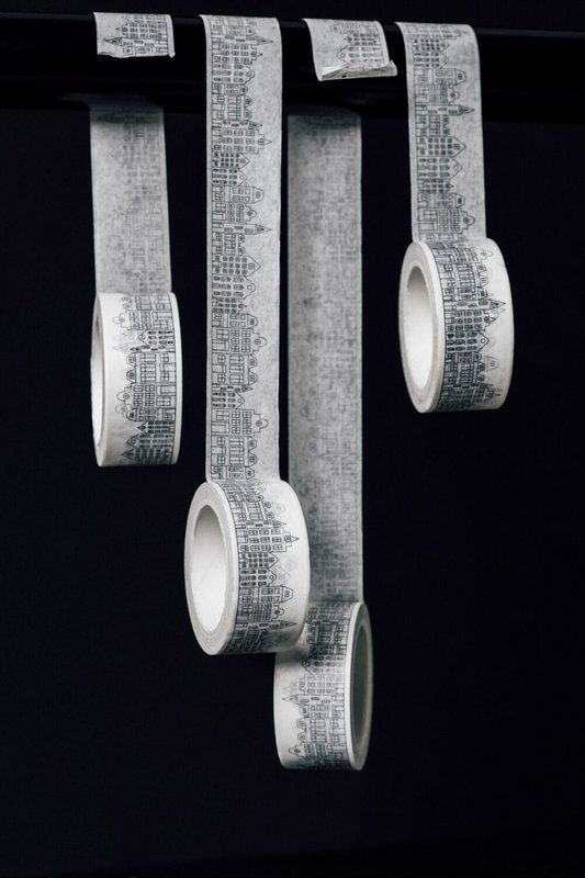 city ​​washi tape