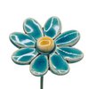Daisy turquoise small 3.5 cm