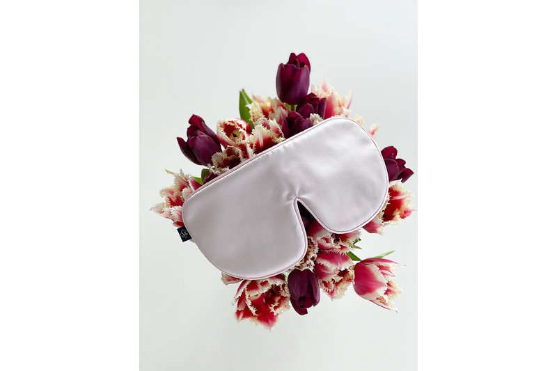 Precious Pink Silk Sleep Mask