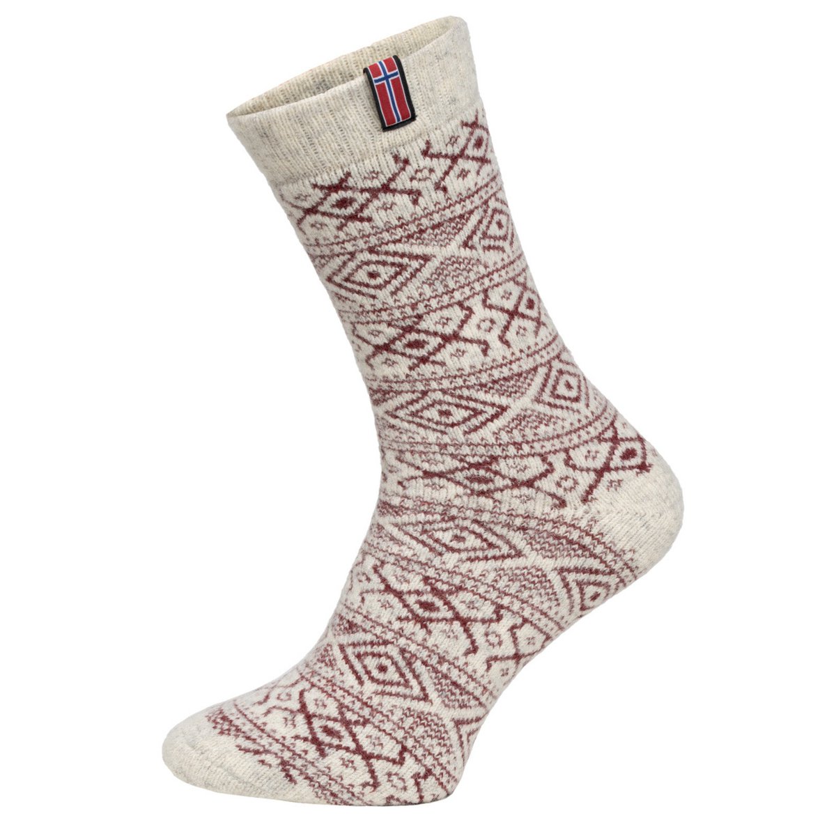 Scandinavian wool socks "Norway"