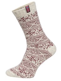 Chaussettes scandinaves en laine "Norvège"