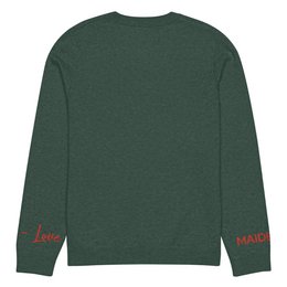Hjerte - Strikket sweater med rund hals FYR
