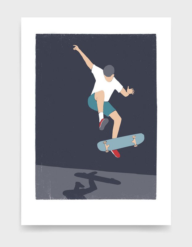 Skateboarder II