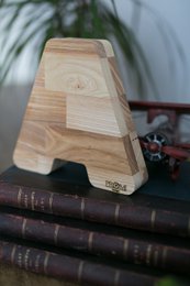 Wooden Piggy Bank Lille, brevpengebank, møntkasse, træboksepenge, sparer pengeboks