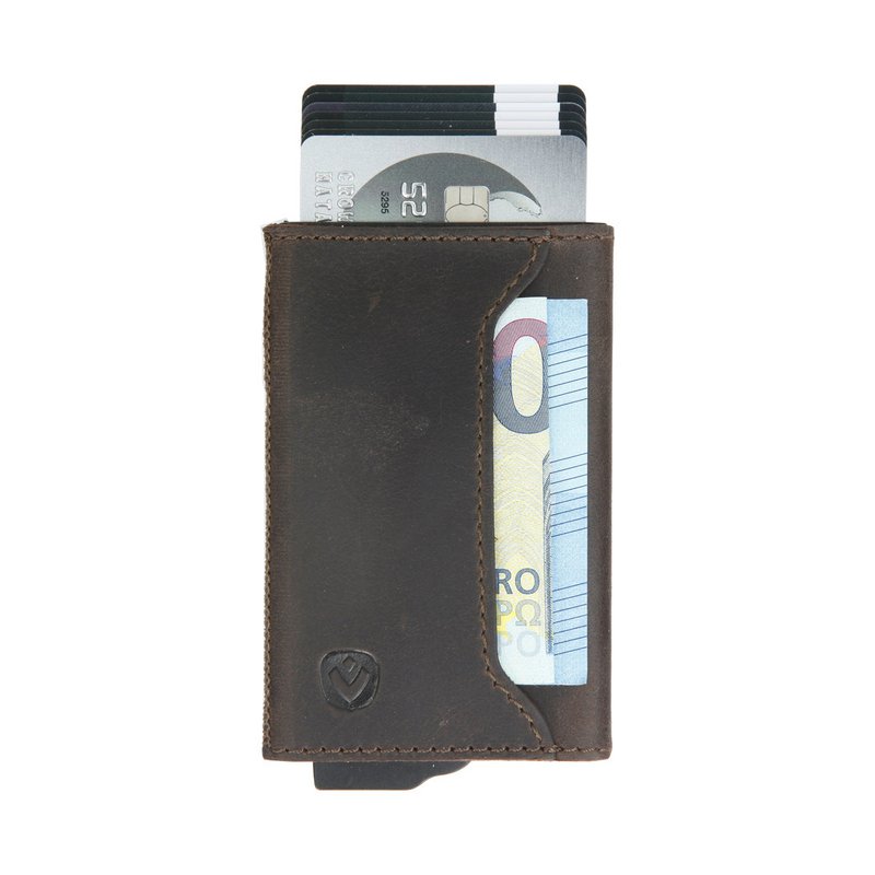 Kortetui plus vintage brun