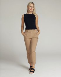 Champagne Chino Mid-Rise | Verena