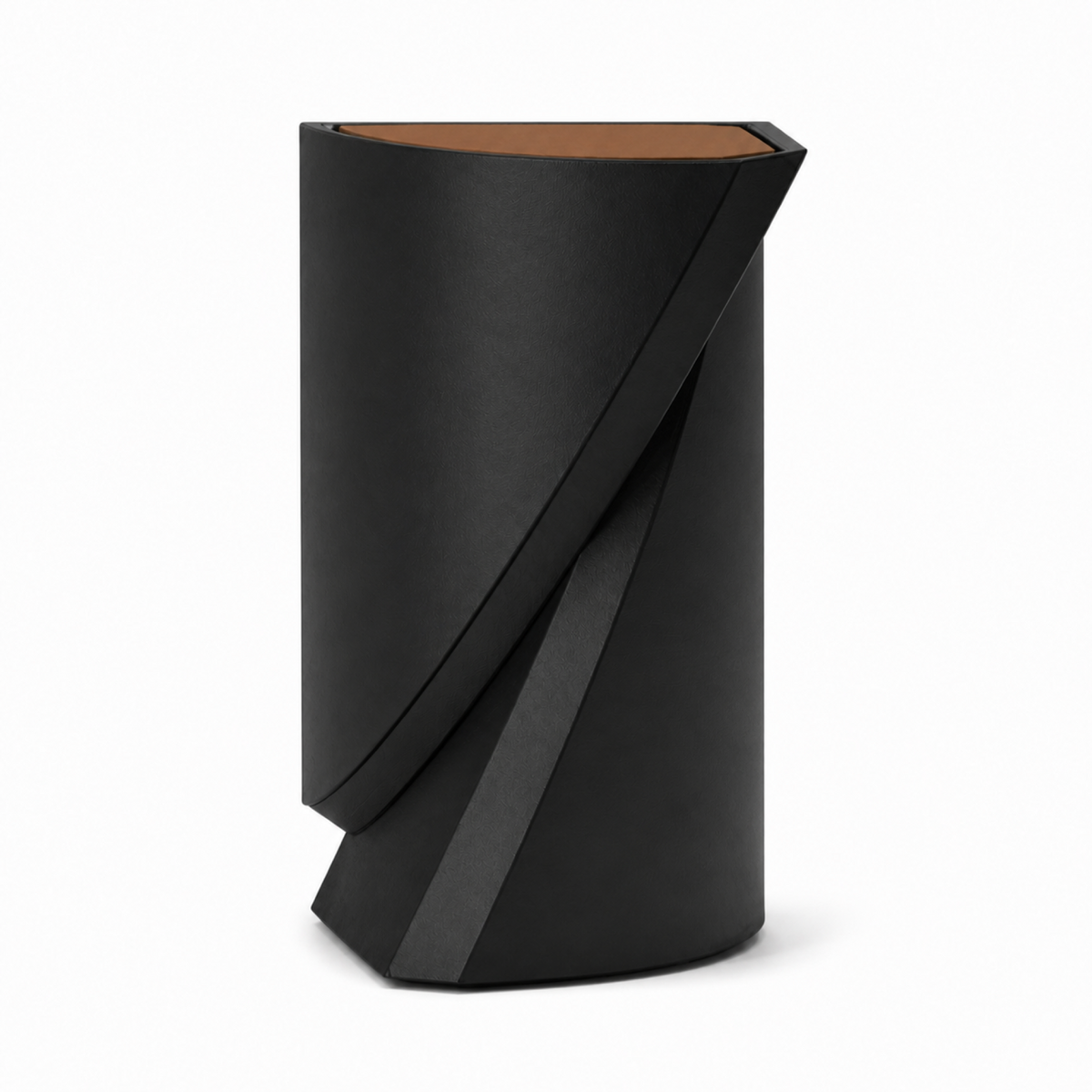 Torsiva Vegan Leather Side Table