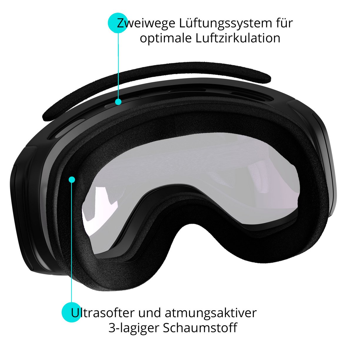 TWEAK-X ski- en snowboardbril
