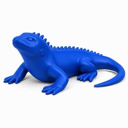 Iguana Art Object