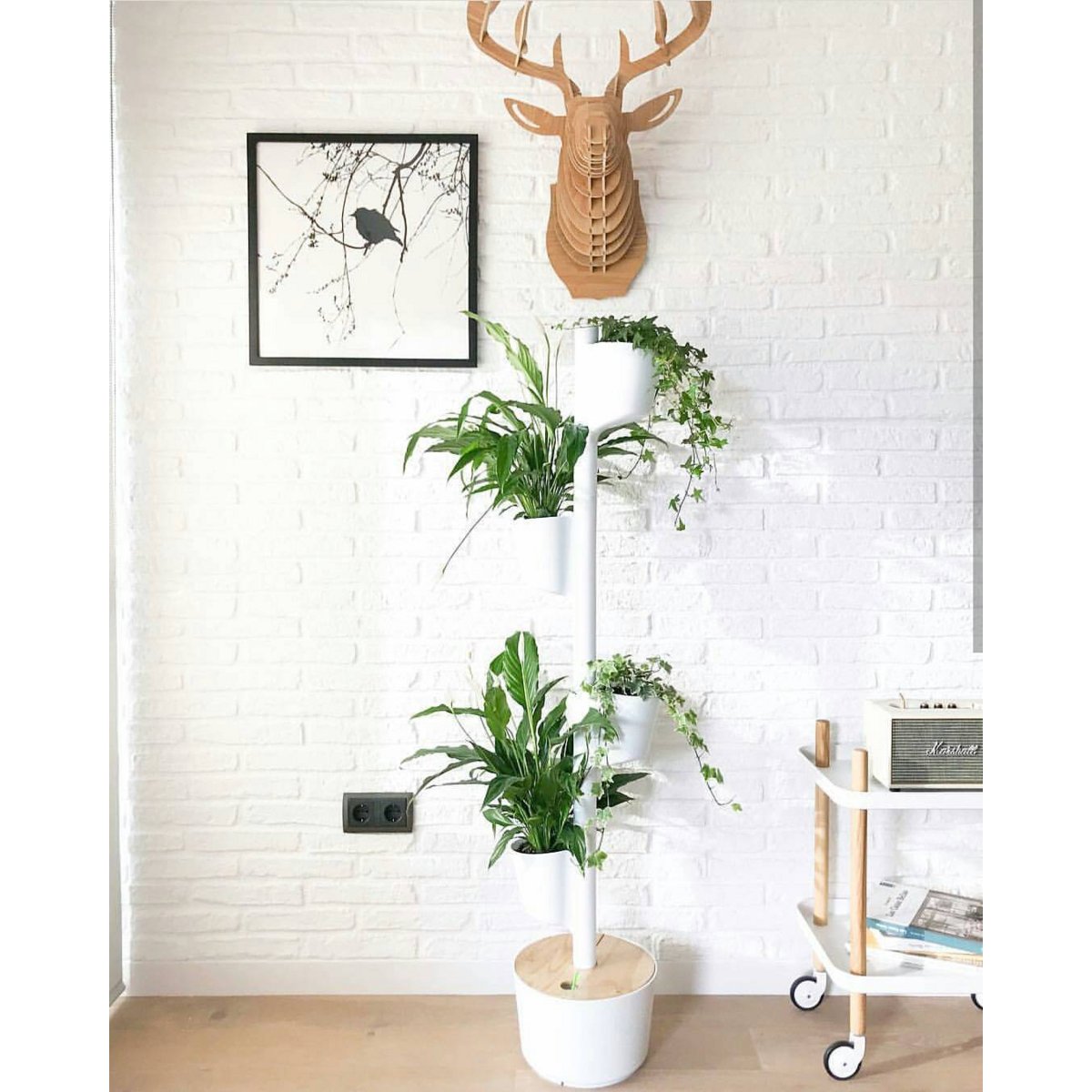 Jardinera Vertical Auto-riego 4 macetas