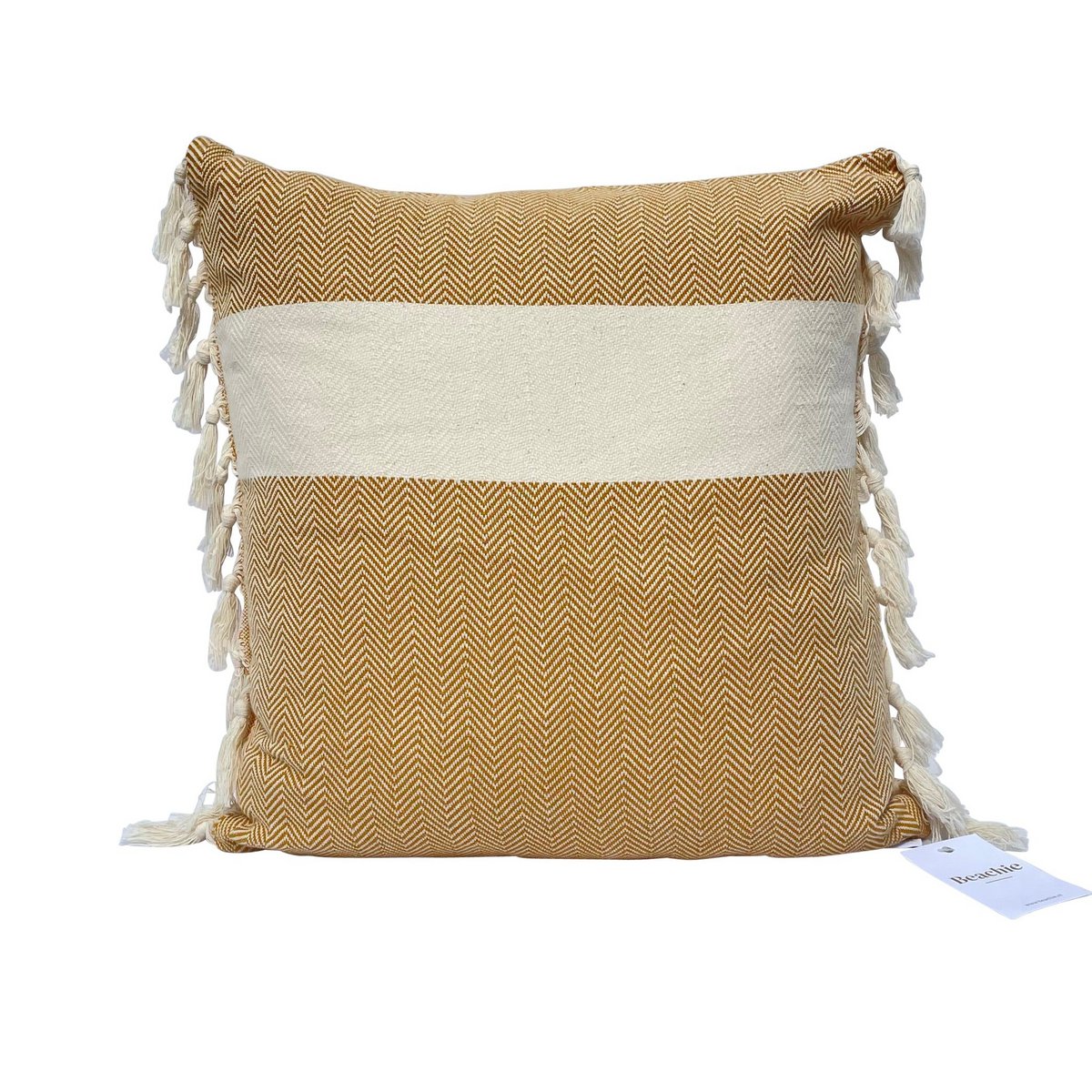 Beachie Cannes Gelb 50 x 50 cm Kussenhoes zonder vulling