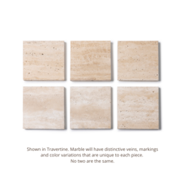 Travertine design candle holder Ø8x14cm