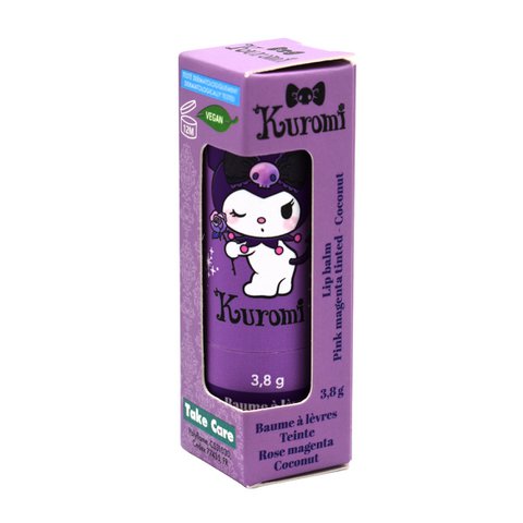 Kuromi – Fuchsia Pink getönter Lippenbalsam