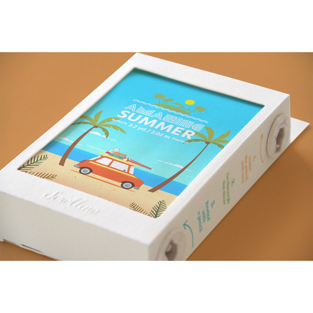 Livre de jeux de voyage - Scrollino Amazing Summer
