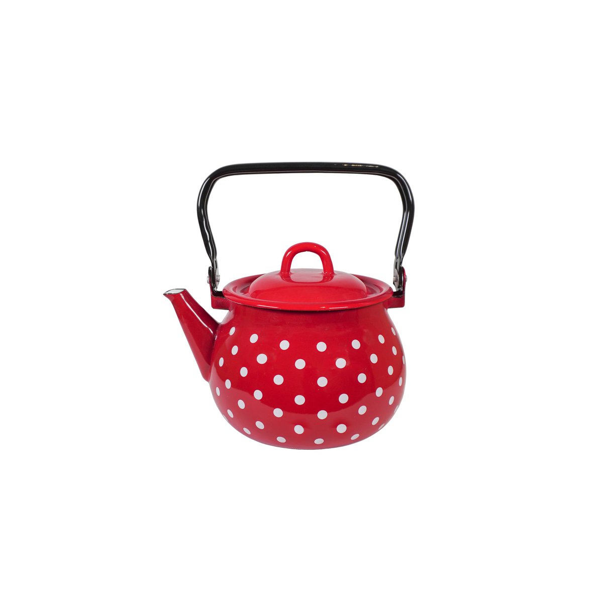 Email Kettle Polka Dot Red 2,5L Isabelle Rose