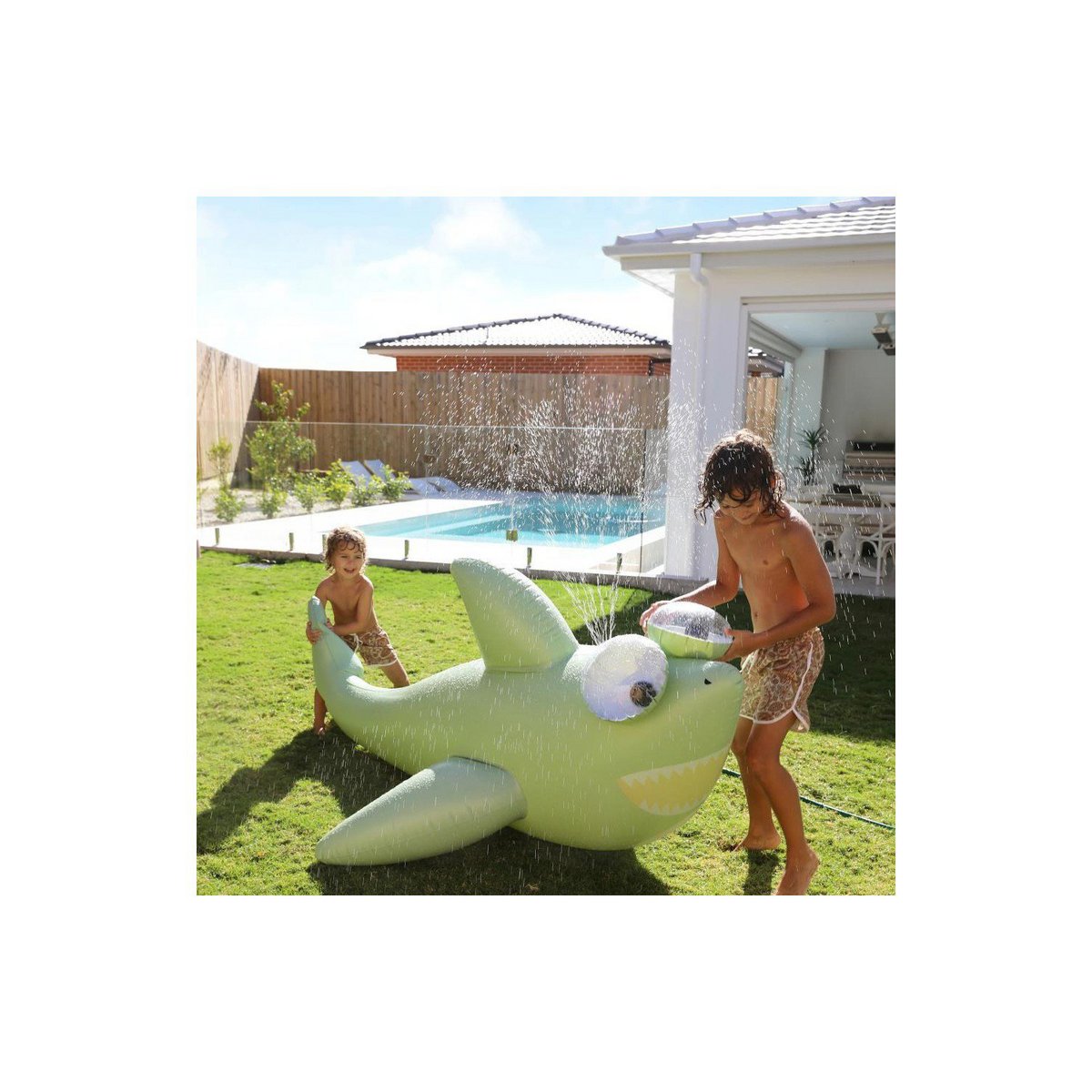 Giant Sunnylife Shark Sprinkler